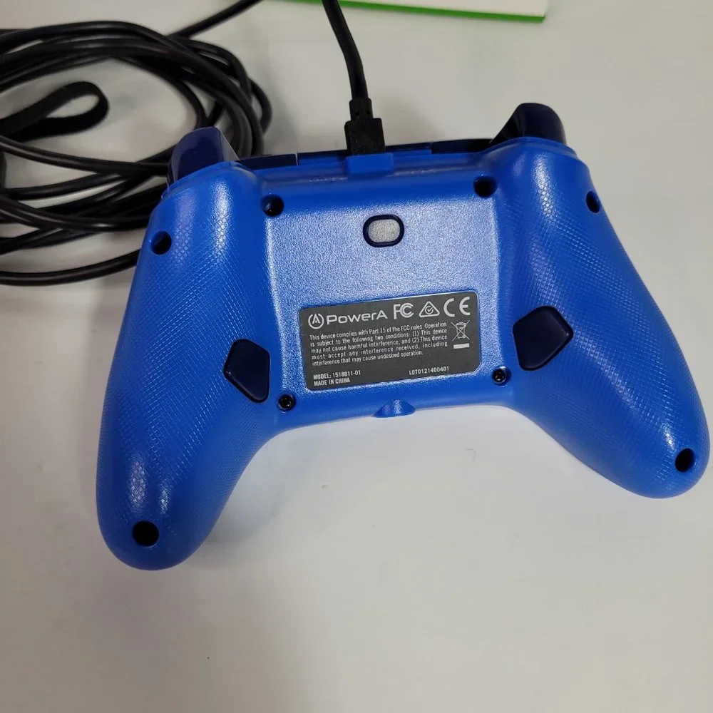 Power A Wired Controller For Xbox Series Bold Blue